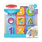 Jucarii, Copii si Bebe - Jucarii si jocuri - Jocuri si puzzle - Puzzle - Puzzle cu piese mari pentru belelusi Melissa and Doug - Infinity.ro