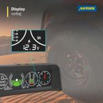 Auto si Moto - Electronice auto - Accesorii electronice auto - Inclinometru off-road pentru auto 4x4 AUTOOL X90, cu GPS, altimetru, afisaj viteza reala, multifunctional, Negru - Infinity.ro