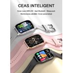 Laptop, Telefoane si Tablete - Wearables si gadgeturi - Gadgeturi - Dispozitive anti-pierdere - Ceas Smartwatch, inteligent, Functii pentru Fitness, Rezistent la Apa, Functie Pentru Numarat Pasi, Monitorizare Somn - Infinity.ro