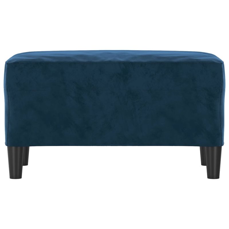 Casa si Gradina - Mobilier - Canapele si coltare - Banchete - Banca, albastru, 70x35x41 cm, catifea - Infinity.ro