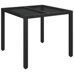 Casa si Gradina - Gradina si terasa - Mobilier exterior - Seturi mobila gradina - Set mobilier de gradina cu perne, 5 piese, negru, poliratan - Infinity.ro