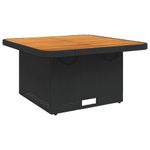Casa si Gradina - Gradina si terasa - Mobilier exterior - Seturi mobila gradina - Set mobilier de gradina cu perne, 5 piese, negru, poliratan - Infinity.ro