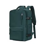 Sport si Outdoor - Articole de voiaj - Rucsacuri - Rucsac Laptop OBRALIX®, Calatorie Business, port USB, pana la 35 L, Impermeabil, 42x30x20 cm, Turcoaz inchis - Infinity.ro