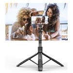 Laptop, Telefoane si Tablete - Telefoane mobile si accesorii - Accesorii Telefoane - Selfie stick-uri - Selfie Stick, Tripod, Telecomanda Bluetooth, Rotire 360°, Universal, H33-155 cm, OBRALIX® - Infinity.ro