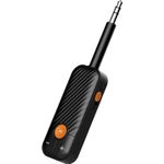 Auto si Moto - Electronice auto - Multimedia auto - Adaptor Bluetooth, pentru Masina, mufa Jack 3.5 mm, Receiver si Transmitator audio 5.2,  Negru, OBRALIX® - Infinity.ro