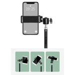 Laptop, Telefoane si Tablete - Telefoane mobile si accesorii - Accesorii Telefoane - Selfie stick-uri - Trepied Telescopic, Pentru Telefon/Camera Foto, Telecomanda Bluetooth, Rotire 360°, H68-210cm, Husa, Aluminiu, OBRALIX® - Infinity.ro