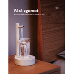 Casa si Gradina - Mobilier - Organizare si depozitare - Dozatoare/dispensere de apa - Pompa electrica, dozator apa smart, 7 moduri, cu acumulator, incarcare usb, alba, OBRALIX® - Infinity.ro