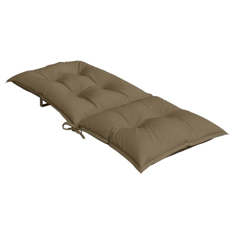 Casa si Gradina - Textile si covoare - Perne si pilote - Perne decorative - Perne scaun cu spatar inalt 2 buc. gri taupe 120x50x7 cm textil - Infinity.ro