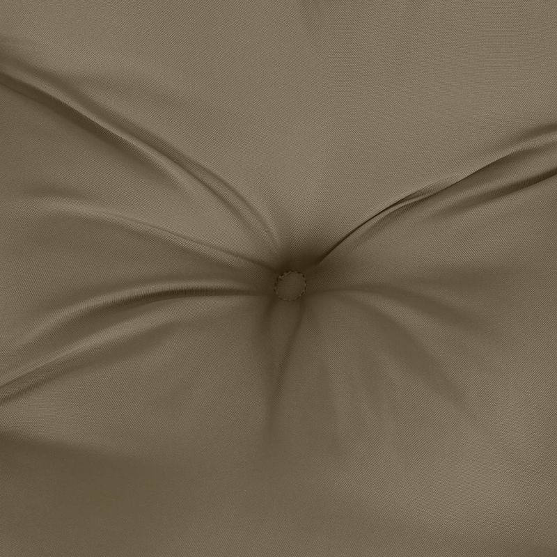 Casa si Gradina - Textile si covoare - Perne si pilote - Perne decorative - Perne scaun cu spatar inalt 2 buc. gri taupe 120x50x7 cm textil - Infinity.ro