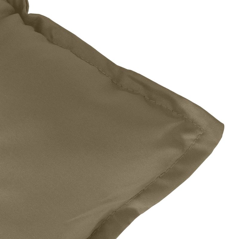 Casa si Gradina - Textile si covoare - Perne si pilote - Perne decorative - Perne scaun cu spatar inalt 2 buc. gri taupe 120x50x7 cm textil - Infinity.ro