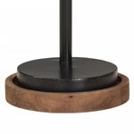 Casa si Gradina - Corpuri si surse de iluminat - Veioze si lampi - Lampi de veghe - Lampa de birou 25 W, alama antichizata, 18x18x60 cm, E27 - Infinity.ro