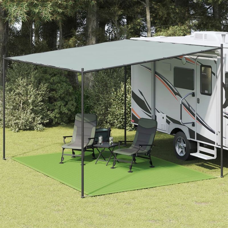Sport si Outdoor - Camping - Accesorii corturi - Covor pentru cort, verde deschis, 300x400 cm, HDPE - Infinity.ro