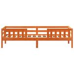 Casa si Gradina - Mobilier - Paturi si accesorii - Paturi - Cadru de pat, maro ceruit, 100x200 cm, lemn masiv de pin - Infinity.ro