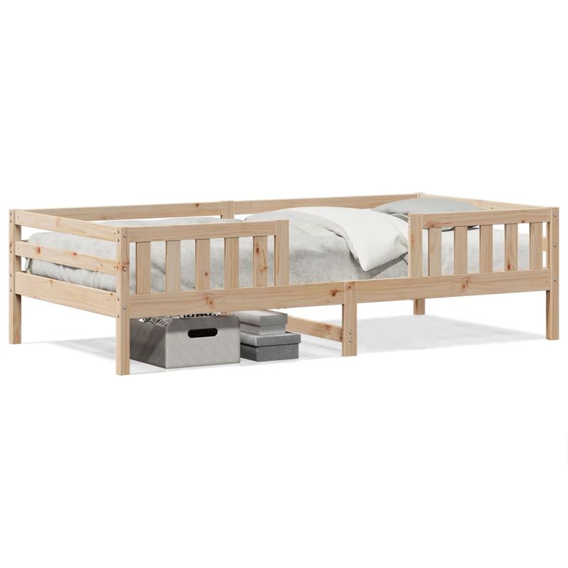 Casa si Gradina - Mobilier - Paturi si accesorii - Paturi - Cadru de pat, 100x200 cm, lemn masiv de pin - Infinity.ro