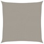 Casa si Gradina - Gradina si terasa - Umbrele si pavilioane - Umbrele - Panza parasolar, gri deschis, 2x2 m, patrat, 160 g/m², HDPE - Infinity.ro