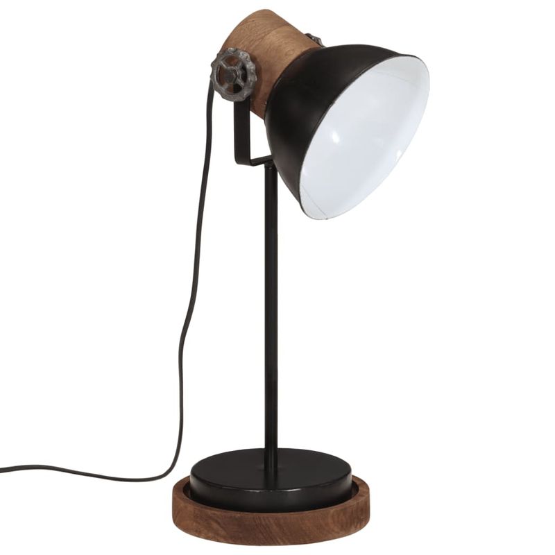 Casa si Gradina - Corpuri si surse de iluminat - Veioze si lampi - Lampi de veghe - Lampa de birou 25 W, negru, 17x17x50 cm, E27 - Infinity.ro