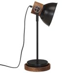Casa si Gradina - Corpuri si surse de iluminat - Veioze si lampi - Lampi de veghe - Lampa de birou 25 W, negru, 17x17x50 cm, E27 - Infinity.ro