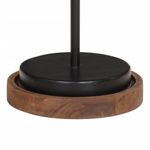 Casa si Gradina - Corpuri si surse de iluminat - Veioze si lampi - Lampi de veghe - Lampa de birou 25 W, negru, 17x17x50 cm, E27 - Infinity.ro