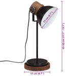 Casa si Gradina - Corpuri si surse de iluminat - Veioze si lampi - Lampi de veghe - Lampa de birou 25 W, negru, 17x17x50 cm, E27 - Infinity.ro
