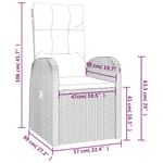 Casa si Gradina - Gradina si terasa - Mobilier exterior - Seturi mobila gradina - Set mobilier de exterior cu perne, 11 piese, negru, poliratan - Infinity.ro