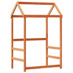 Casa si Gradina - Mobilier - Paturi si accesorii - Paturi - Cadru de pat cu acoperis maro ceruit 90x190cm lemn masiv pin - Infinity.ro