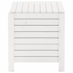 Casa si Gradina - Mobilier - Organizare si depozitare - Cutii depozitare - Cutie depozitare capac "RANA", alb, 100x49x54cm, lemn masiv pin, model dungi orizontale - Infinity.ro