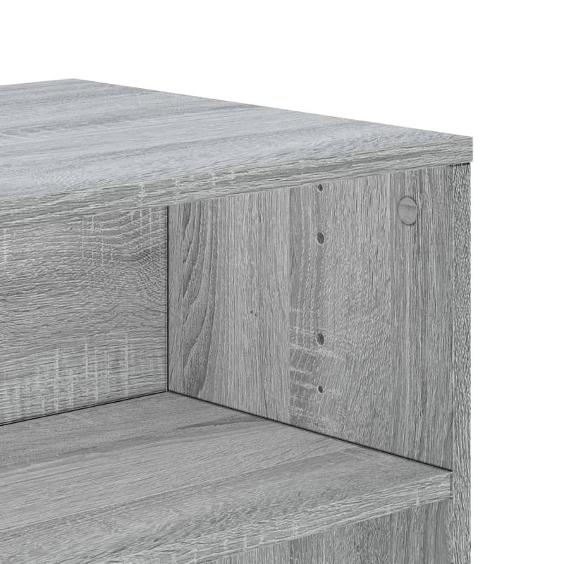 Casa si Gradina - Mobilier - Comode si corpuri - Comode - Dulap TV, gri sonoma, 120x40x40 cm, lemn prelucrat - Infinity.ro