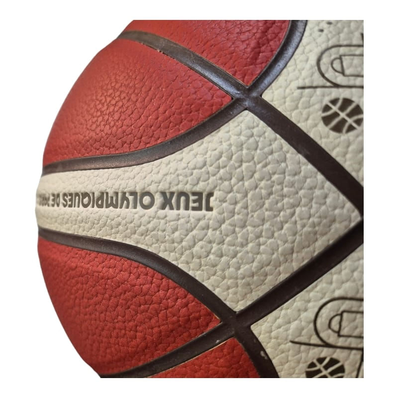 Sport si Outdoor - Sporturi de echipa - Baschet - Mingi de baschet - Minge baschet Molten B7G3800 design JO Paris, aprobata FIBA, marime 7 - Infinity.ro