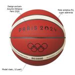 Sport si Outdoor - Sporturi de echipa - Baschet - Mingi de baschet - Minge baschet Molten B7G3800 design JO Paris, aprobata FIBA, marime 7 - Infinity.ro