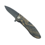 Sport si Outdoor - Camping - Cutite, bricege si accesorii - Cutite si bricege - Briceag cu Deschidere Manuala, Prindere Curea, Model Copac, 20 cm - Infinity.ro