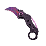 Sport si Outdoor - Camping - Cutite, bricege si accesorii - Cutite si bricege - Cutit Karambit cu Tais, Sistem Prindere Curea, Inel, Curbat, Multicolor, 19 cm - Infinity.ro