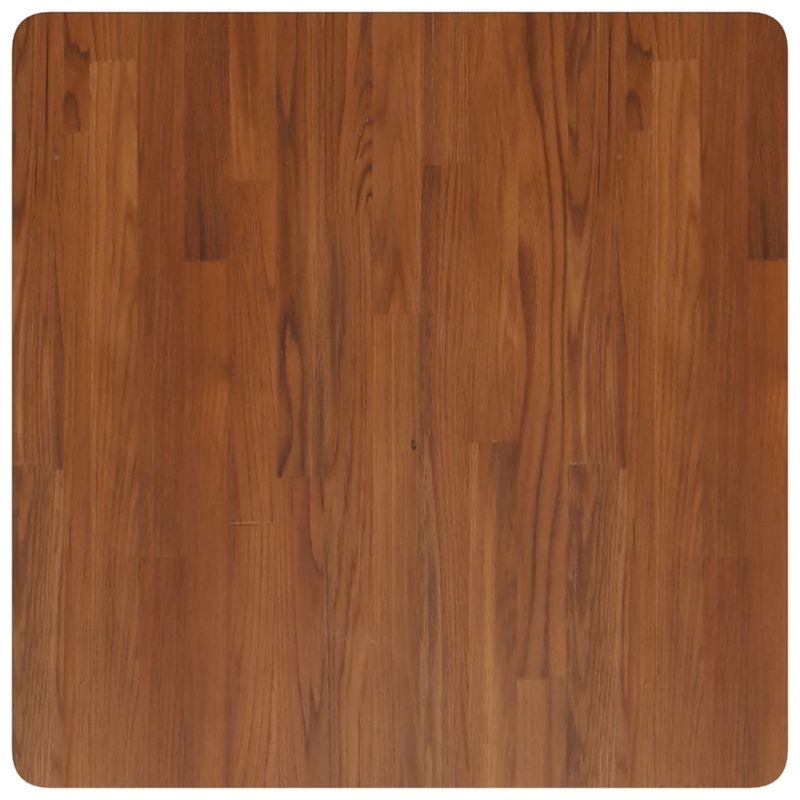 Casa si Gradina - Mobilier - Feronerie si accesorii mobila - Blat de masa patrat maro inchis 70x70x4 cm lemn stejar tratat - Infinity.ro