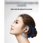 TV, Audio-Video si Foto - Portabile audio - Casti audio - Casti wireless in ear MAROVIO®, TWS, Bluetooth 5.3 + EDR+BLE+BR, ENC, CVC8.0, microfon HD, autonomie 48 ore - Infinity.ro