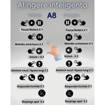 TV, Audio-Video si Foto - Portabile audio - Casti audio - Casti wireless in ear MAROVIO®, TWS, Bluetooth 5.3, microfon HD, asistent vocal, afisaj led, incarcare rapida - Infinity.ro