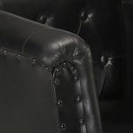 Casa si Gradina - Mobilier - Scaune si fotolii - Fotolii - Fotoliu, negru, piele naturala - Infinity.ro