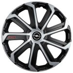 Auto si Moto - Anvelope si jante - Accesorii roti - Capace roti - Set 4 capace roti pentru Opel, model Evo, R15, Opel - Infinity.ro