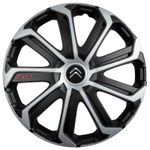 Auto si Moto - Anvelope si jante - Accesorii roti - Capace roti - Set 4 capace roti pentru Citroen, model Evo, R14, Citroen - Infinity.ro