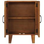 Casa si Gradina - Mobilier - Dulapuri si sifoniere - Dulapuri - Dulap sculptata manual, 55x30x75 cm, lemn masiv recuperat - Infinity.ro