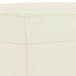 Casa si Gradina - Mobilier - Seturi de mobilier - Seturi living - Set de canapele cu perne, 3 piese, crem, catifea - Infinity.ro