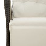Casa si Gradina - Gradina si terasa - Mobilier exterior - Seturi mobila gradina - Set mobilier de gradina cu perne, 5 piese, negru, poliratan - Infinity.ro
