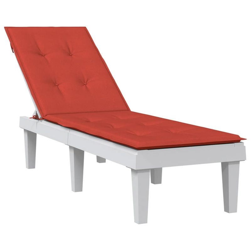 Casa si Gradina - Gradina si terasa - Mobilier exterior - Perne decorative exterior - Perna de sezlong, melanj rosu, (75+105)x 50x3 cm textil - Infinity.ro