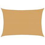 Casa si Gradina - Gradina si terasa - Umbrele si pavilioane - Umbrele - Panza parasolar, nisipiu dreptunghiular 4x5 m, HDPE, 160 g/m² - Infinity.ro