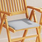 Casa si Gradina - Gradina si terasa - Mobilier exterior - Perne decorative exterior - Perna scaun de gradina, 4 buc., gri deschis, 45x45x2 cm, patrat - Infinity.ro
