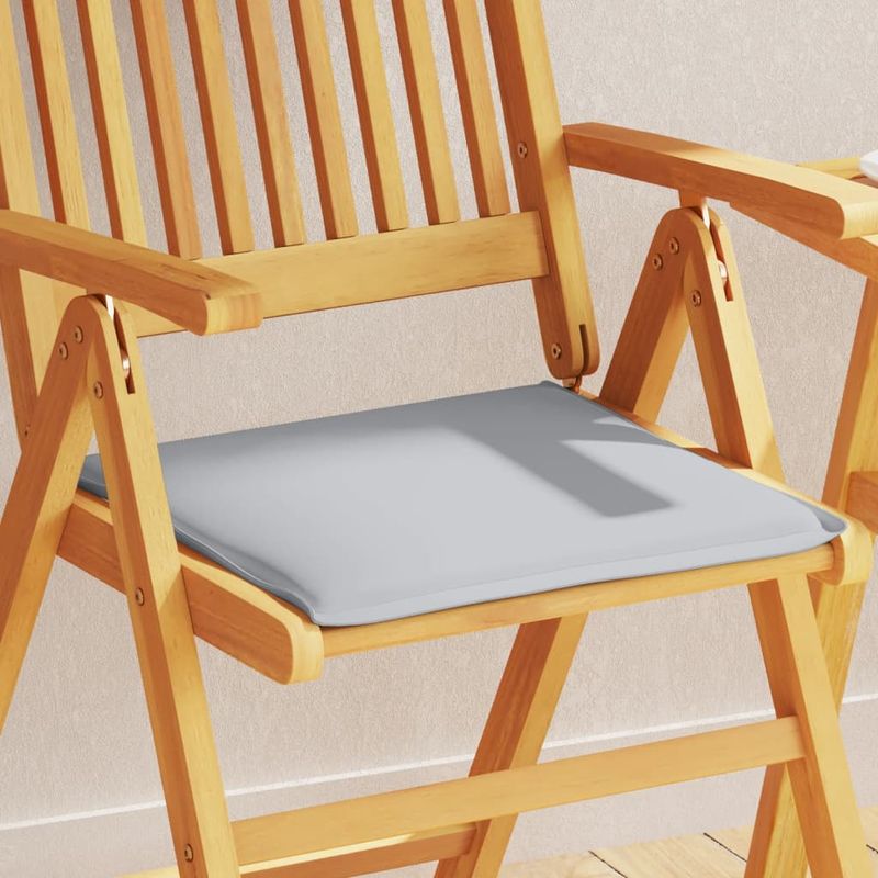 Casa si Gradina - Gradina si terasa - Mobilier exterior - Perne decorative exterior - Perna scaun de gradina, 4 buc., gri deschis, 45x45x2 cm, patrat - Infinity.ro