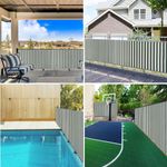 Casa si Gradina - Gradina si terasa - Umbrele si pavilioane - Umbrele - Plasa protectie intimitate, verde/alb, 1,8x50 m, HDPE, 75 g/m² - Infinity.ro