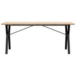 Casa si Gradina - Mobilier - Mese si birouri - Mese bucatarie si dining - Masa bucatarie, cadru Y, 180x90x75,5 cm lemn masiv pin si fonta - Infinity.ro