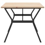 Casa si Gradina - Mobilier - Mese si birouri - Mese bucatarie si dining - Masa bucatarie, cadru Y, 180x90x75,5 cm lemn masiv pin si fonta - Infinity.ro