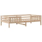 Casa si Gradina - Mobilier - Paturi si accesorii - Paturi - Cadru de pat, 80x200 cm, lemn masiv de pin - Infinity.ro