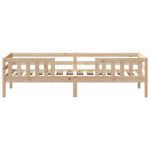 Casa si Gradina - Mobilier - Paturi si accesorii - Paturi - Cadru de pat, 80x200 cm, lemn masiv de pin - Infinity.ro
