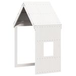 Casa si Gradina - Mobilier - Paturi si accesorii - Paturi - Pat supraetajat cu acoperis, alb, 80x200 cm, lemn masiv de pin - Infinity.ro